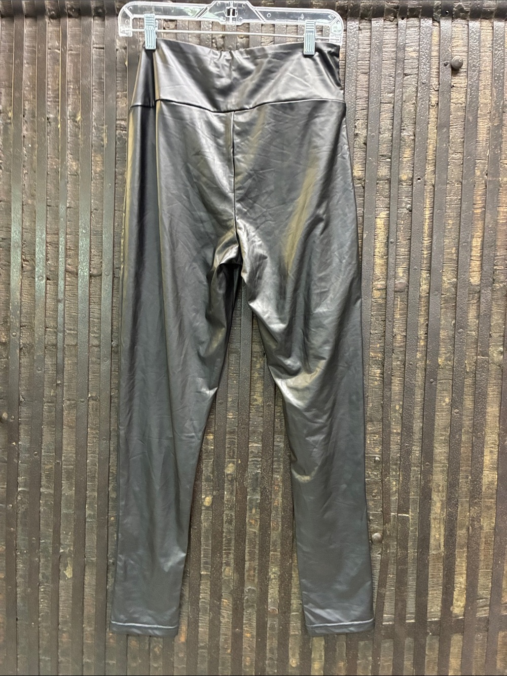 Primark Black Faux Leather Skinny Leggings - Picture 5 of 6